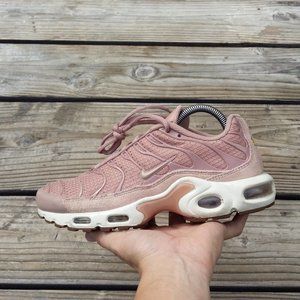 2018 Women Nike Air Max Plus Particle Pink Running Shoes Sneakers